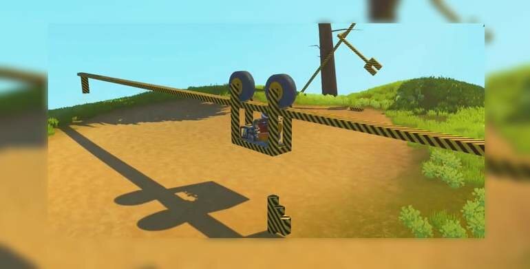 scrap mechanic постройка монорельса и поезда