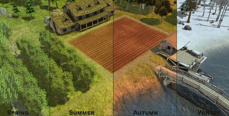 Banished скачать мод SeasonFX
