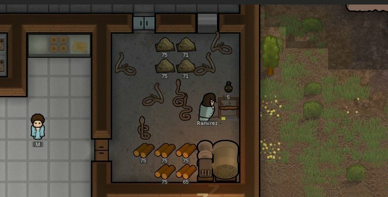 Rimworld мод Blowguns